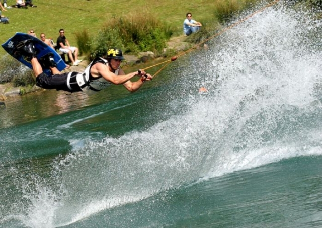  Wakeboard in Cergy Pontoise. 